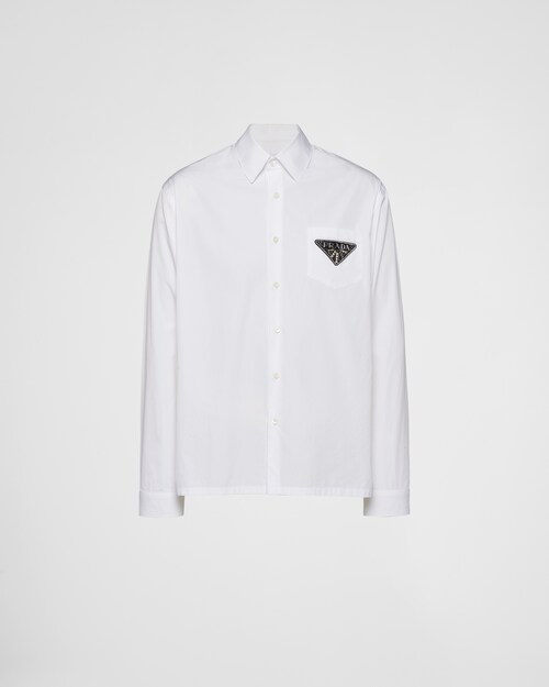 Camisa de algodón Blanco | Prada Camisa de algodón Blanco | Prada