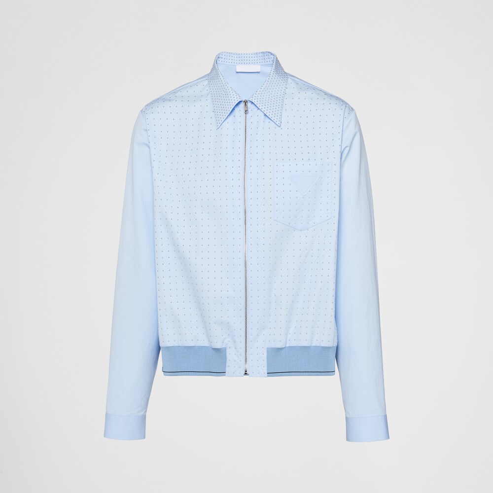 Prada Cotton shirt with appliqués 1
