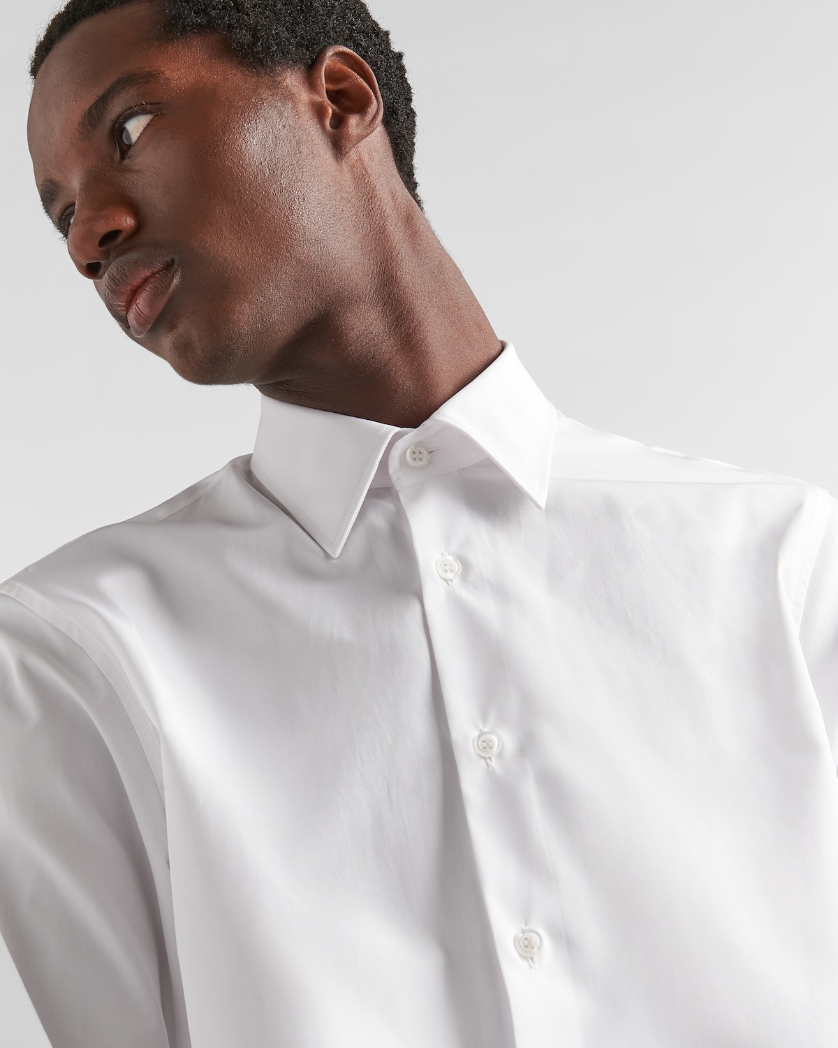 Prada White Cotton T-Shirt