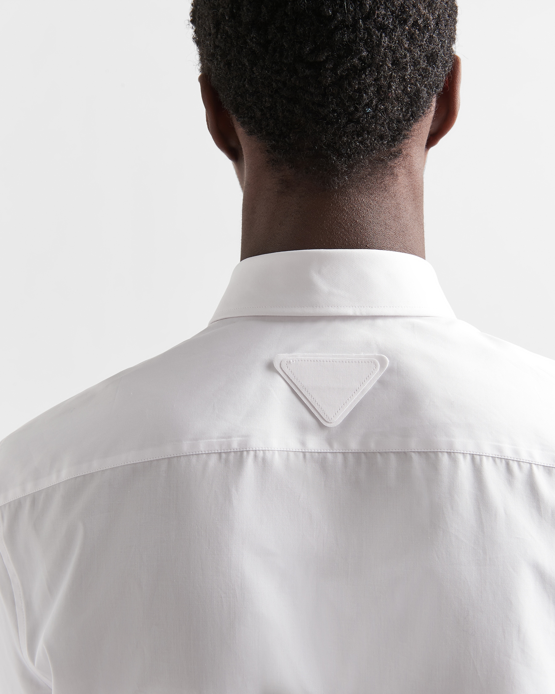 PRADA T-SHIRT WHITE COTTON 742153
