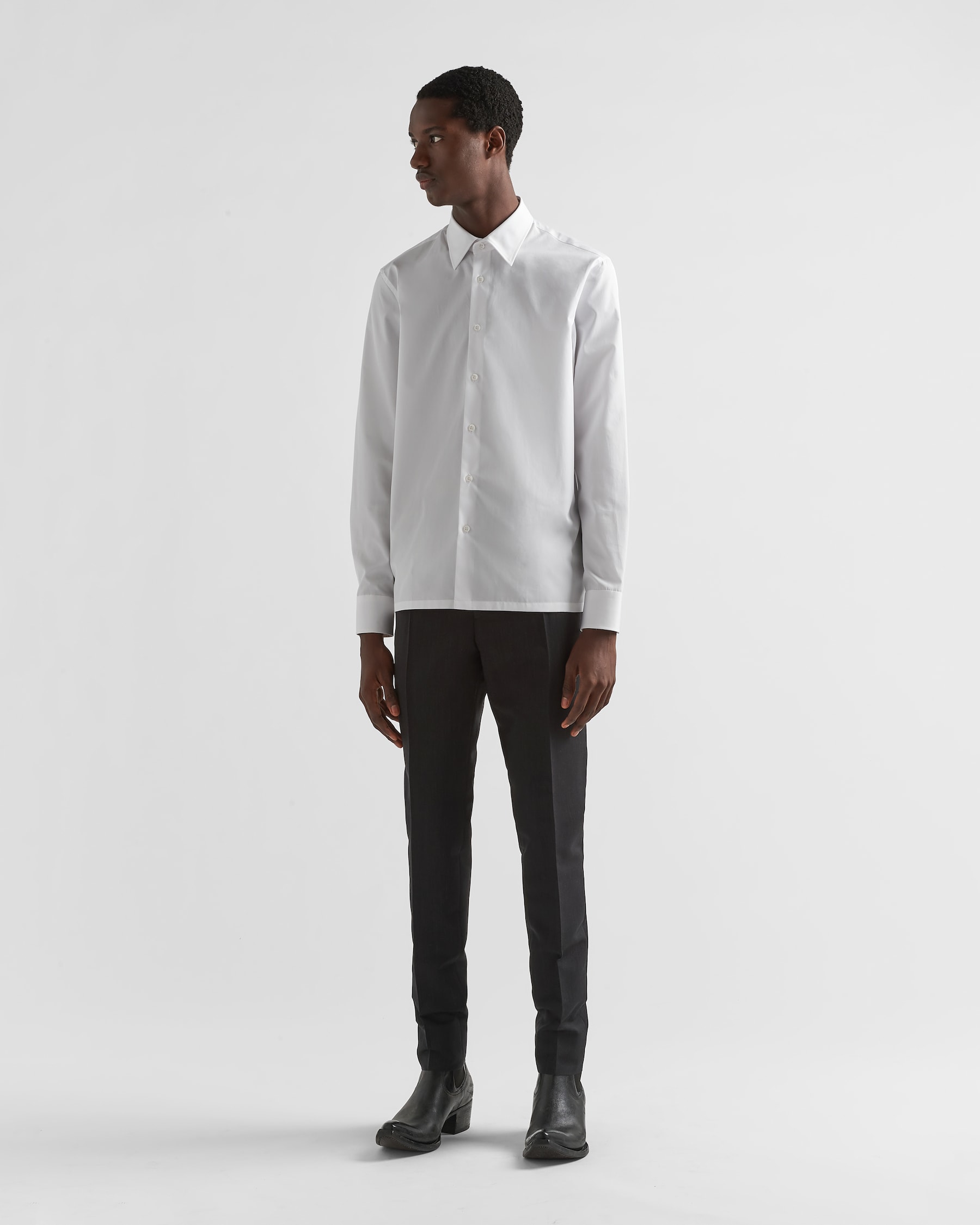 Prada “PRADA MILANO EST. 1913” Sweatshirt White Cotton