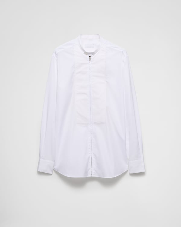 White Cotton shirt | PRADA