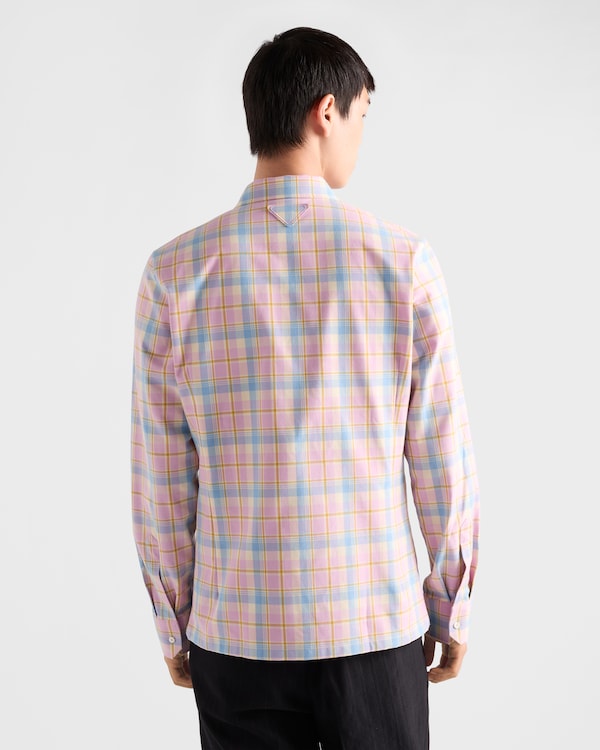 Camicia button down in cotone a quadri Camicia button down in cotone a quadri