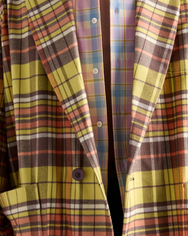 Camicia button down in cotone a quadri Camicia button down in cotone a quadri