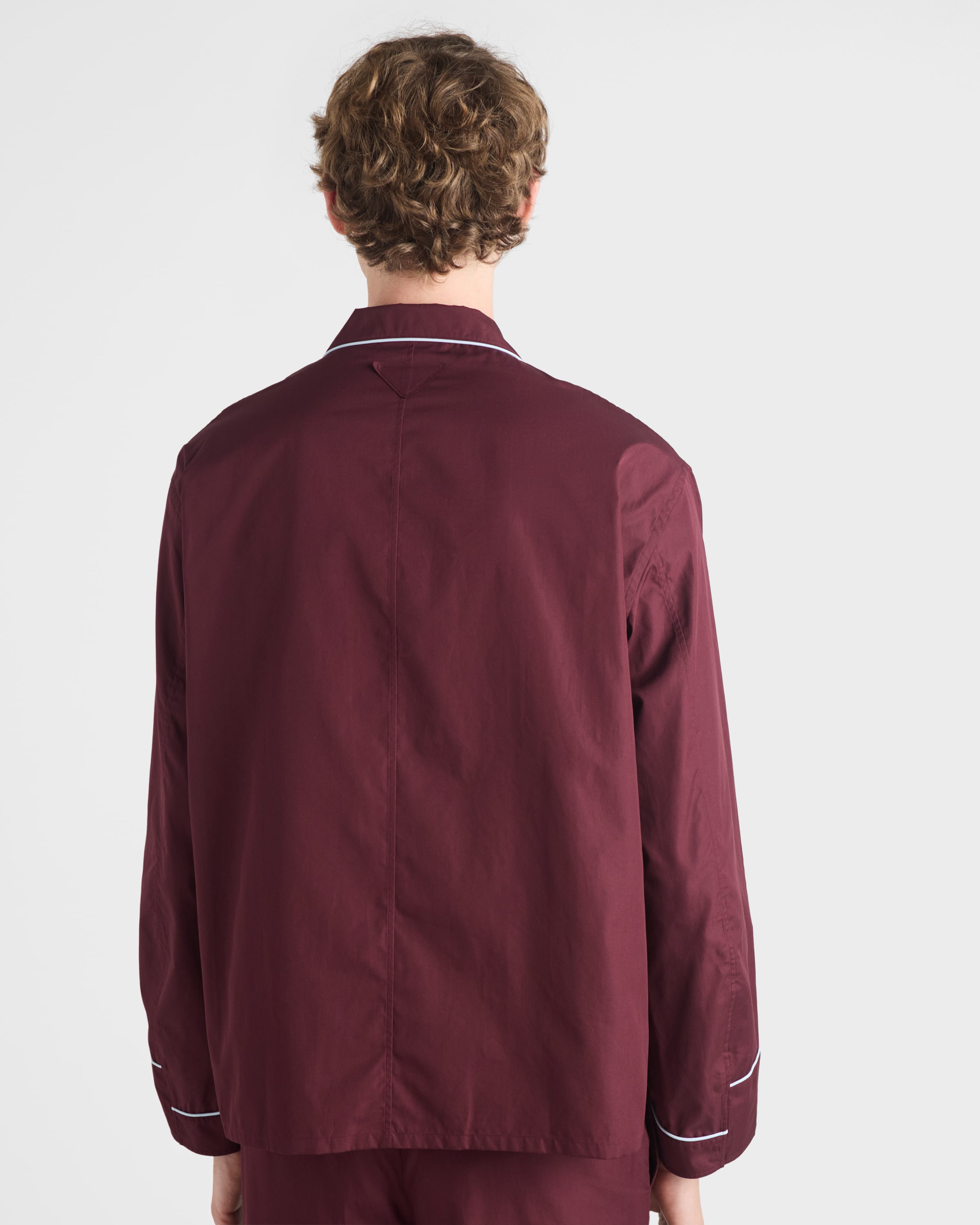 ボルドー コットン シャツ | PRADA