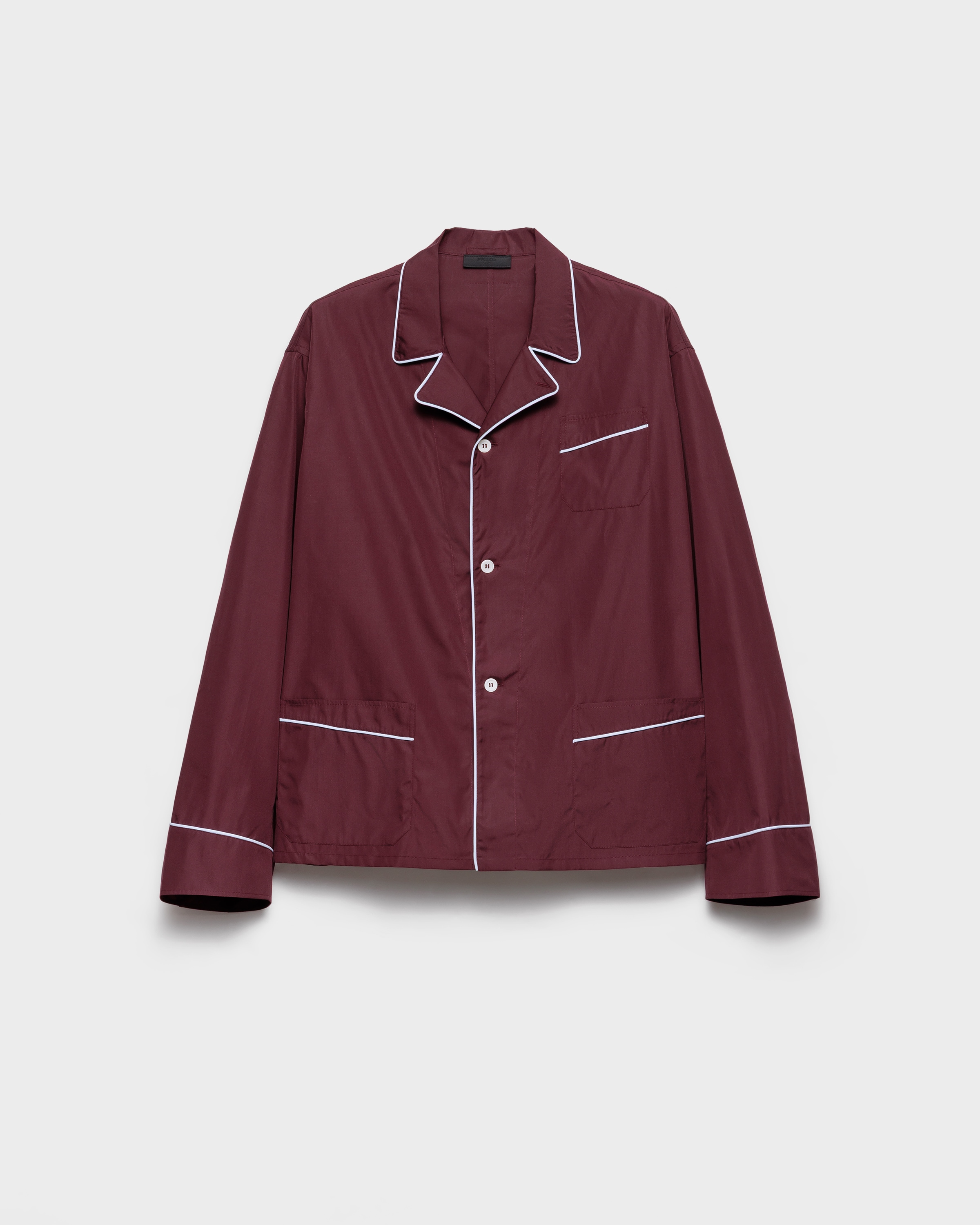 PRADA 人気 ストライプ ライル コットン Tシャツ PRADA】プラダ ストライプ ライルコットン Tシャツ (PRADA/T