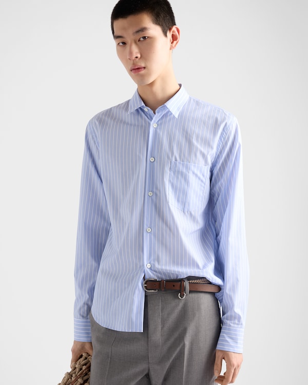 Striped cotton shirt Striped cotton shirt