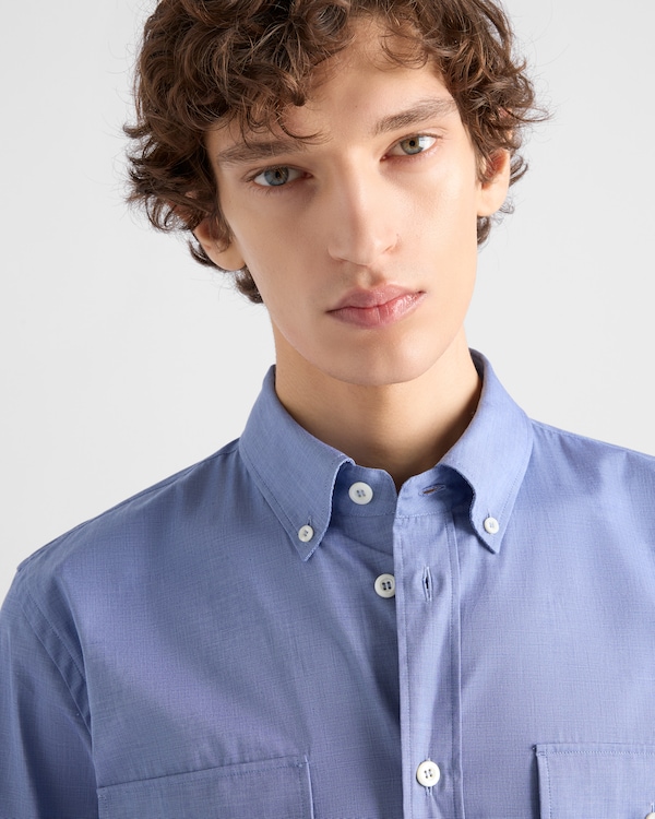 Camicia in cotone - Blu Camicia in cotone - Blu