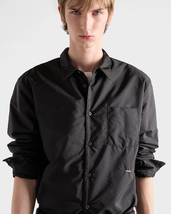Re-Nylon shirt - Black Re-Nylon shirt - Black