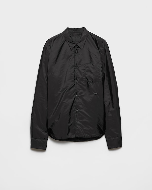 Re-Nylon shirt - Black Re-Nylon shirt - Black