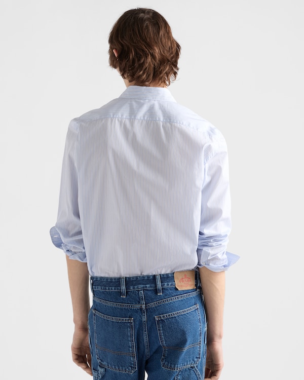 Cotton shirt - Sky Blue/White Cotton shirt - Sky Blue/White