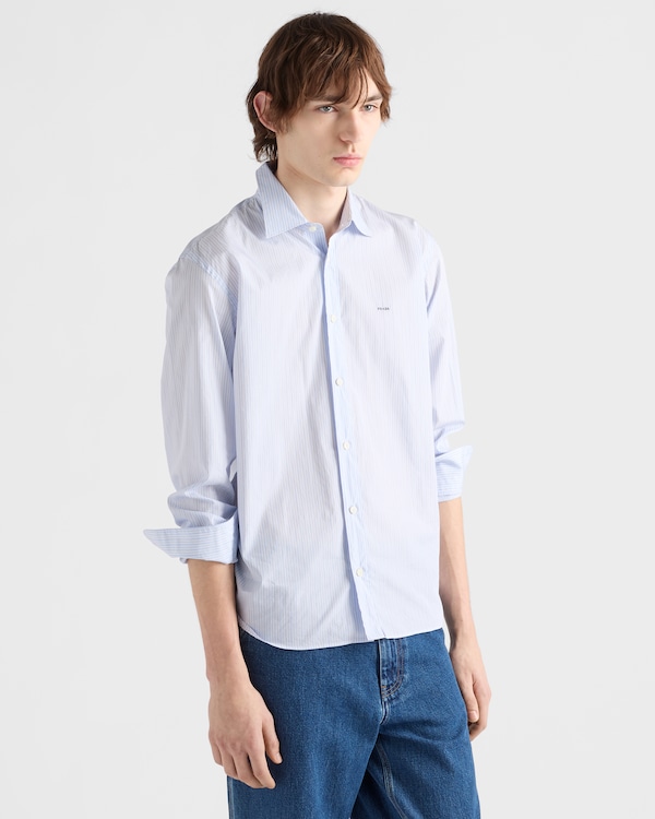 Cotton shirt - Sky Blue/White Cotton shirt - Sky Blue/White