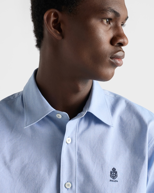 棉质衬衫 - 浅蓝色 棉质衬衫 - 浅蓝色