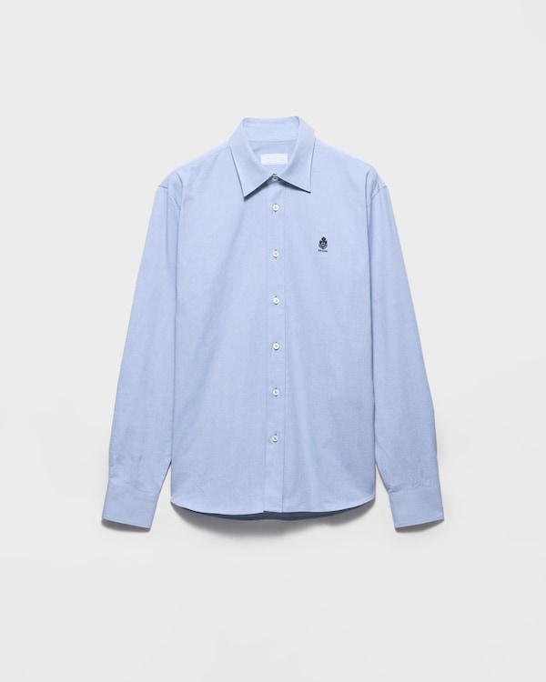 棉质衬衫 - 浅蓝色 棉质衬衫 - 浅蓝色