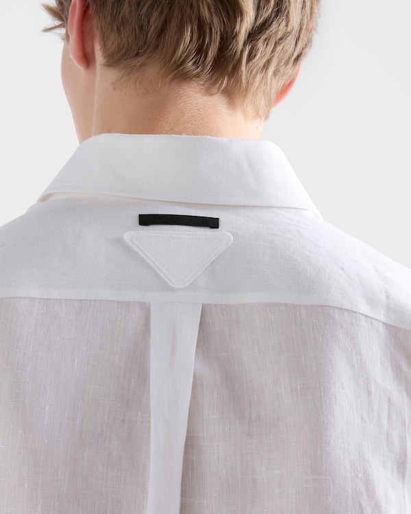 Linen shirt - White Linen shirt - White