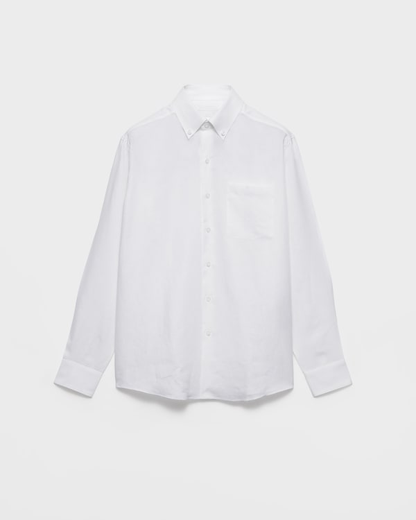 Linen shirt - White Linen shirt - White