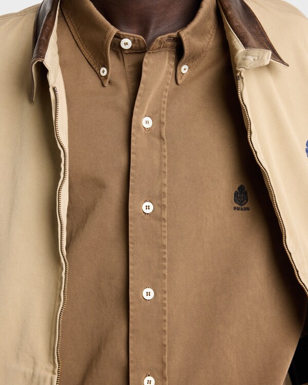 Cotton shirt - Coffee Cotton shirt - Coffee