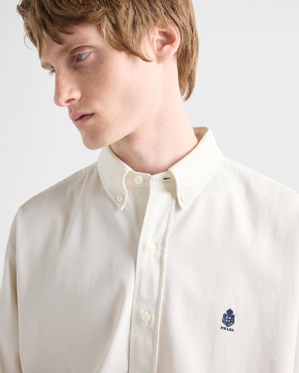 Cotton shirt - Chalk White Cotton shirt - Chalk White