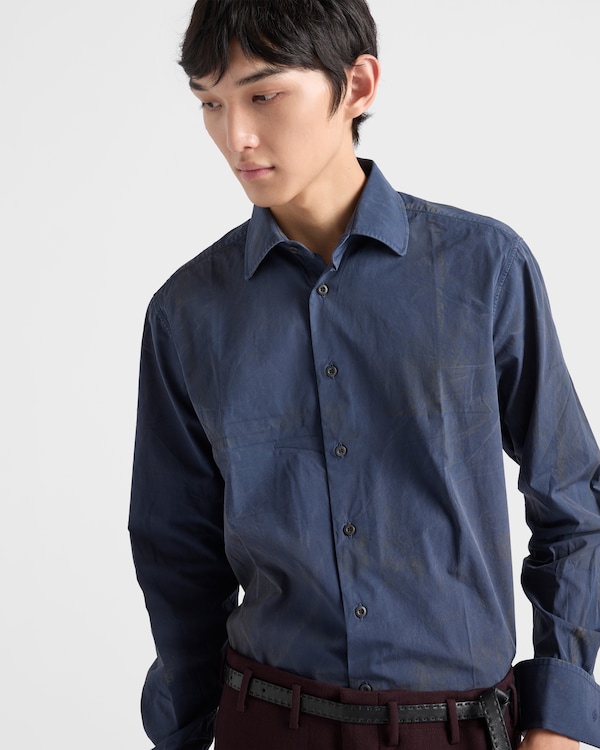 Cotton shirt - Navy Cotton shirt - Navy