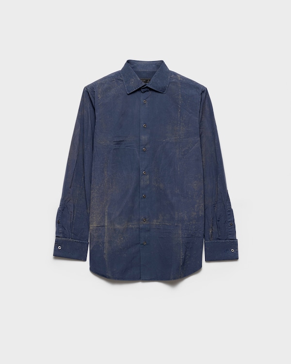 Cotton shirt - Navy Cotton shirt - Navy
