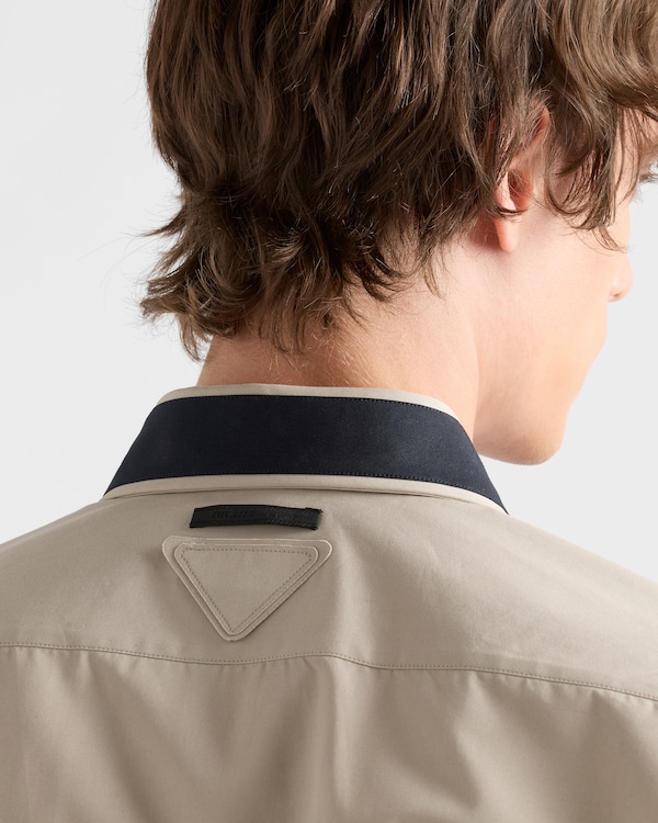 Cotton shirt - Lime/Blue Cotton shirt - Lime/Blue