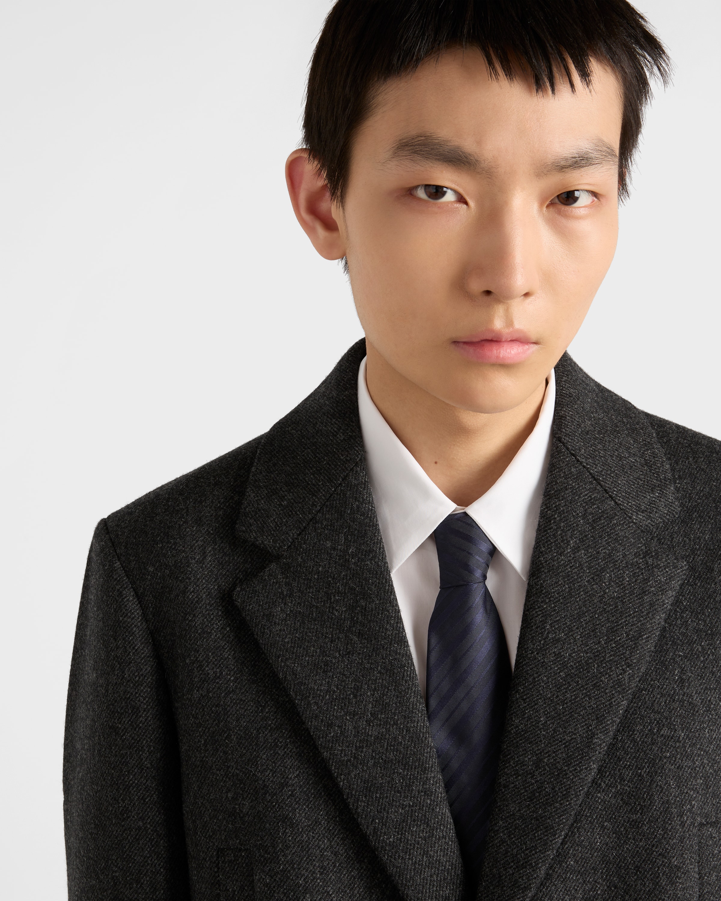 PRADA ネイビー シルク ネクタイ ネイビー シルク ネクタイ | PRADA