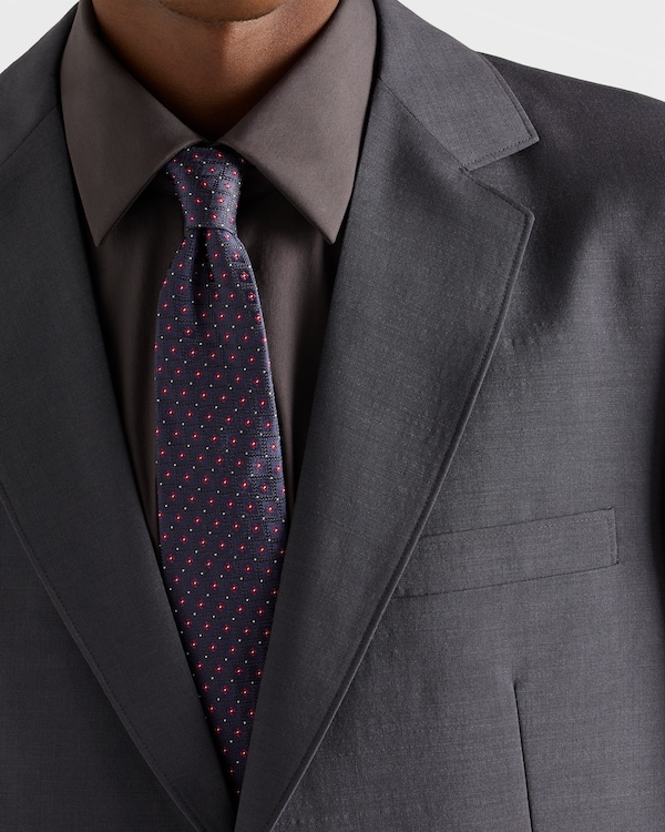 Silk tie - Navy Silk tie - Navy