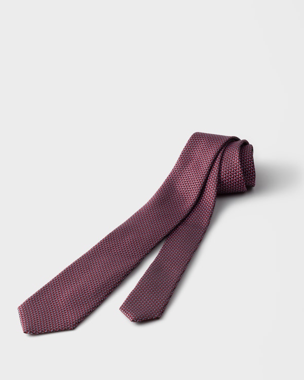 Silk tie - Red Silk tie - Red