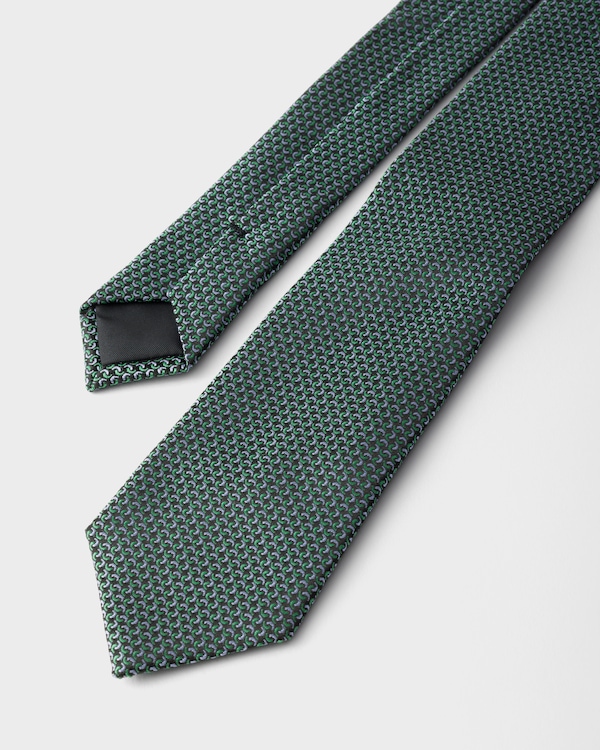 Silk tie - Green Silk tie - Green