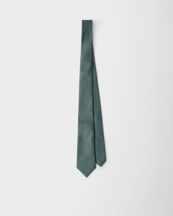 Silk tie - Green Silk tie - Green