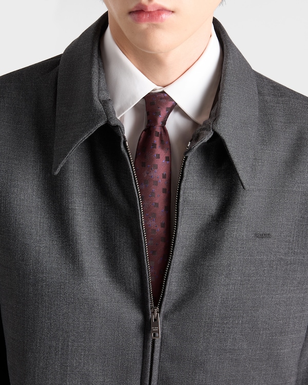 Silk tie - Garnet Silk tie - Garnet