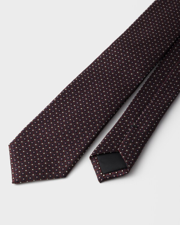 Silk tie - Garnet Silk tie - Garnet