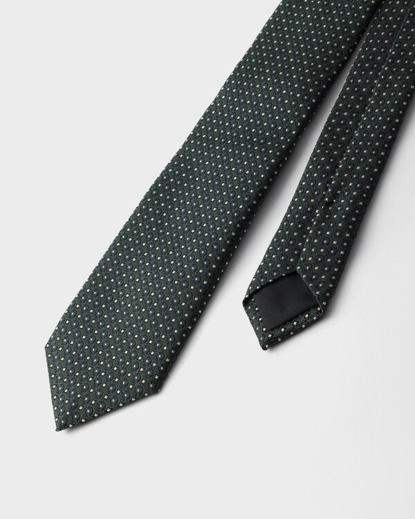 Silk tie - Bottle Green Silk tie - Bottle Green