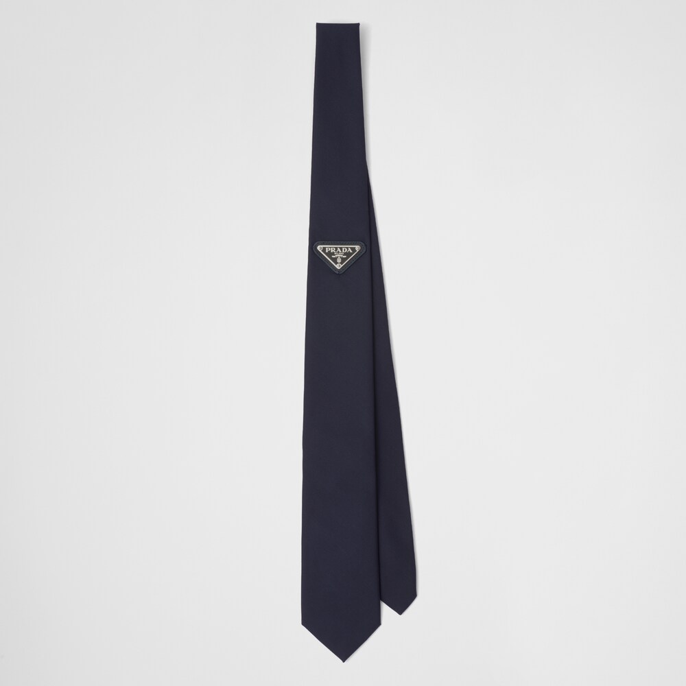 Prada Re-Nylon gabardine tie 1
