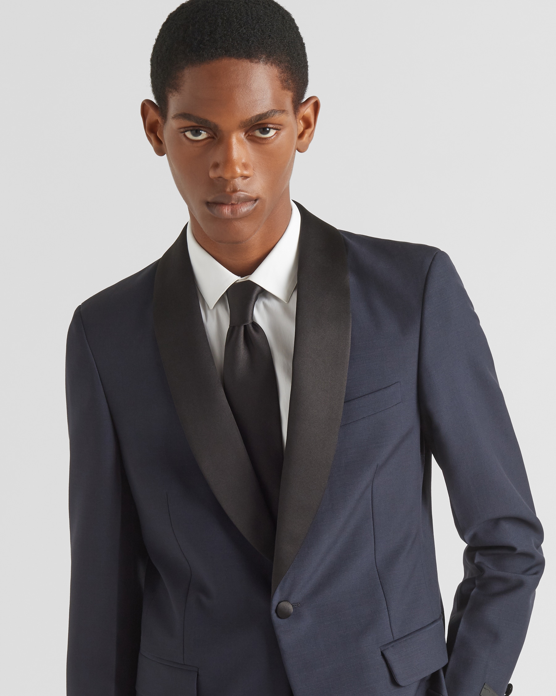 Black Satin Tie PRADA black-satin-tie-prada
