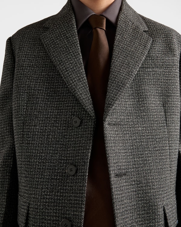 Satin tie - Ebony Satin tie - Ebony