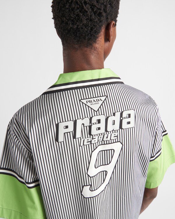 Camisa de algodón con manga corta - Gris Acero Camisa de algodón con manga corta - Gris Acero