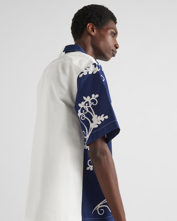 Double Match cotton shirt Double Match cotton shirt