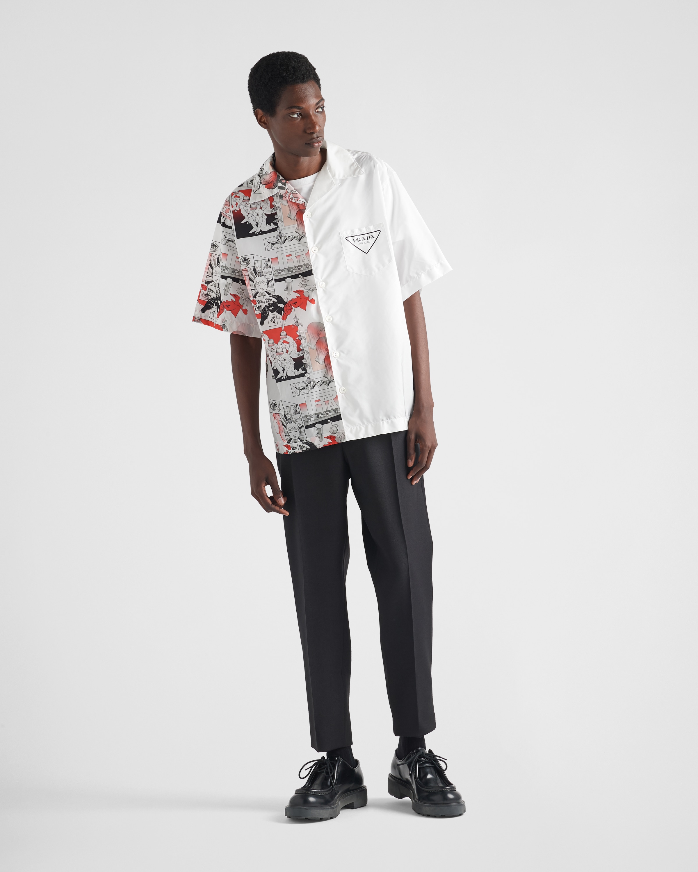 Prada print shirt store