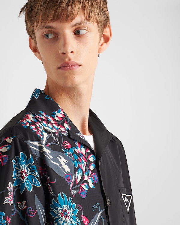 Chemise à manches courtes en coton Chemise à manches courtes en coton