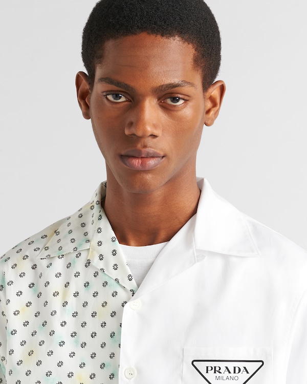 Camisa Double Match de algodón - Vainilla Camisa Double Match de algodón - Vainilla