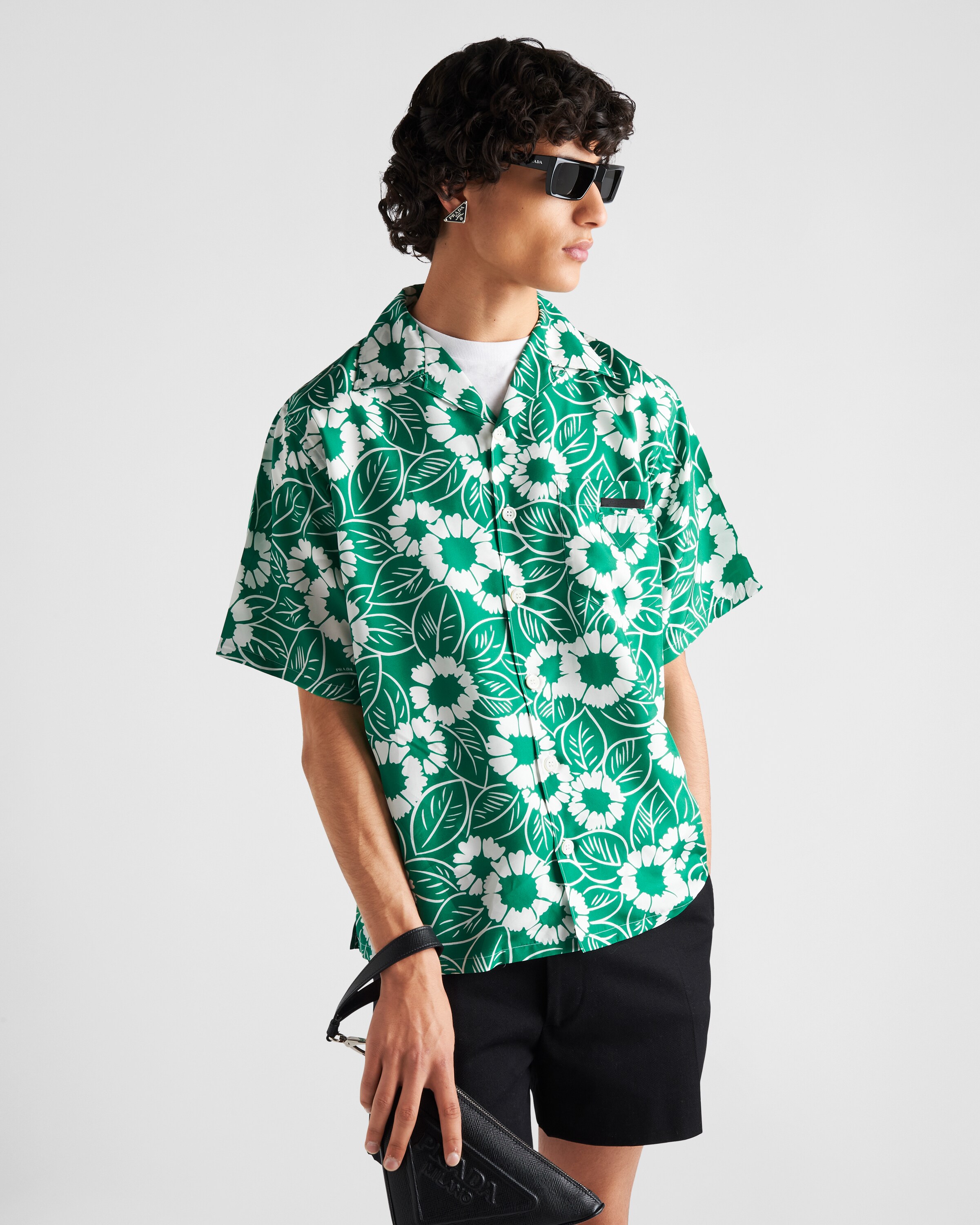 Prada 2025 flower shirt