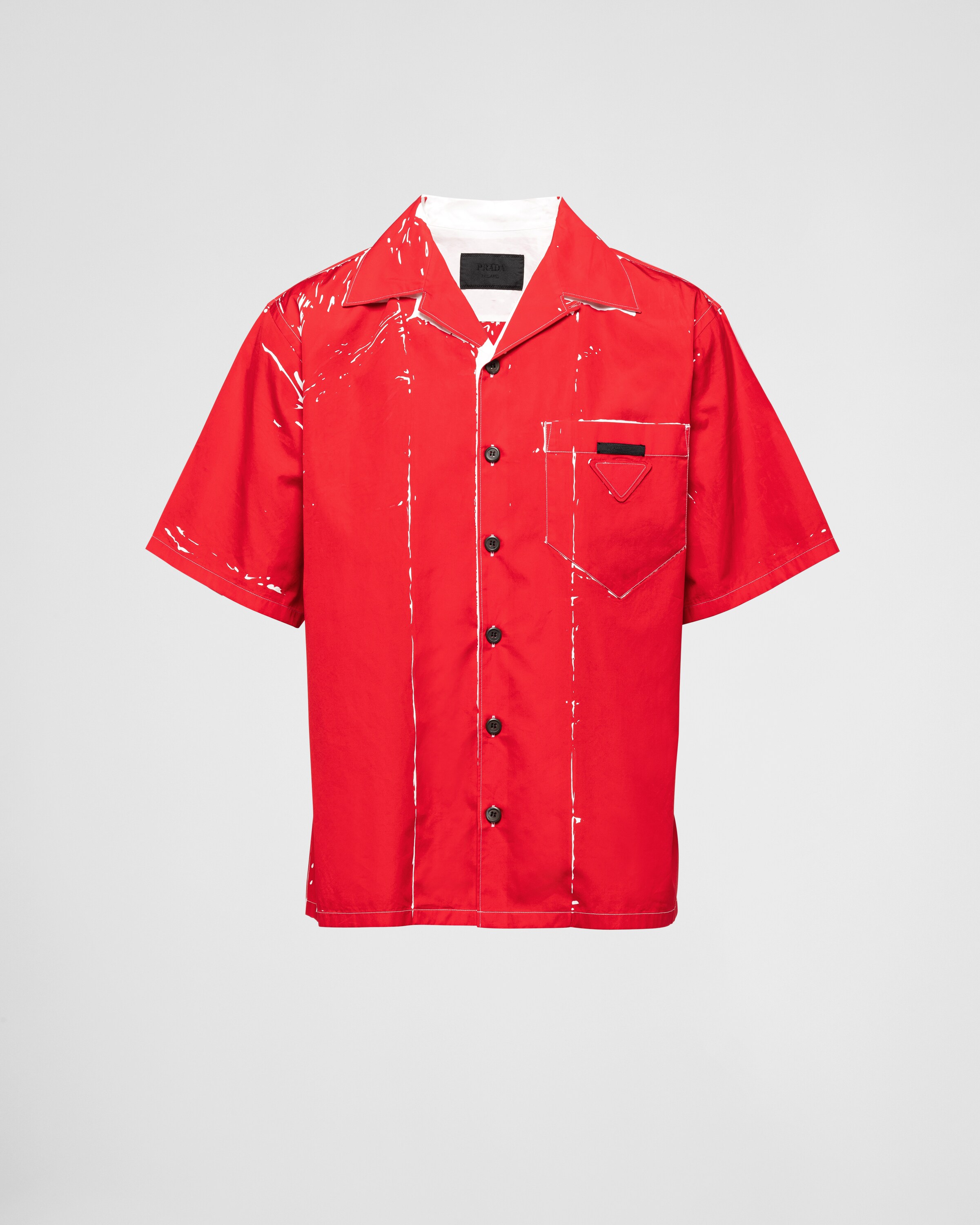 Red prada shirt