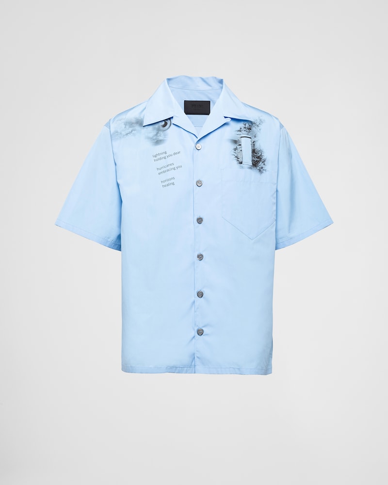 Men prada shirt clearance