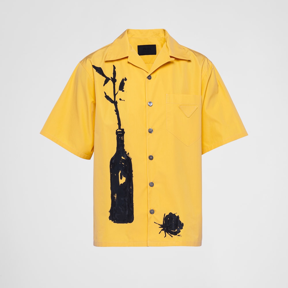 Prada Short-sleeved cotton shirt 1