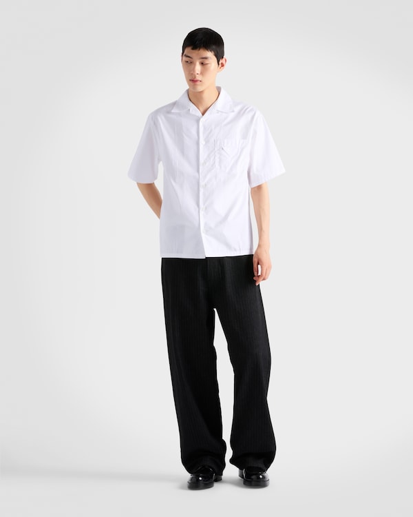 Camicia bowling in cotone Camicia bowling in cotone