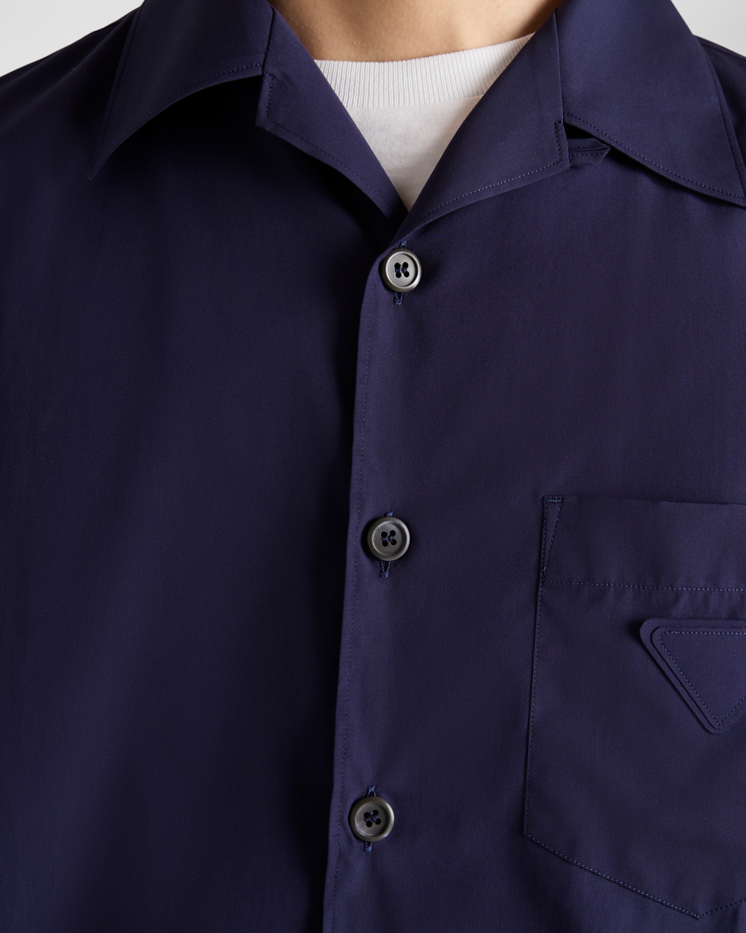 【日本入手困難】プラダ Cotton bowling shirt シャツ 日本入手困難】プラダ Cotton bowling shirt シャツ