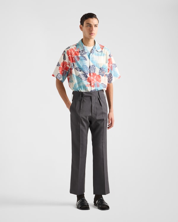 Bowling-Hemd aus bedruckter Baumwolle Bowling-Hemd aus bedruckter Baumwolle