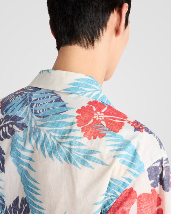 Bowling-Hemd aus bedruckter Baumwolle Bowling-Hemd aus bedruckter Baumwolle