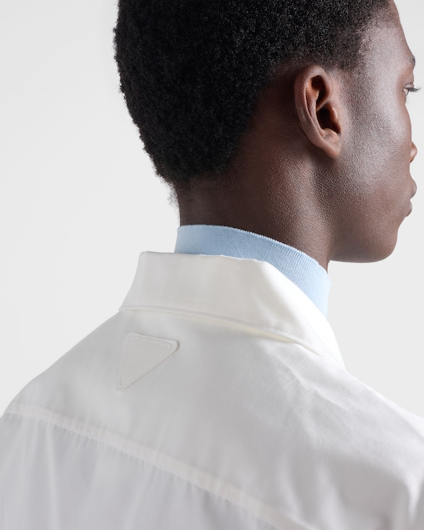 Printed cotton bowling shirt - Green Printed cotton bowling shirt - Green